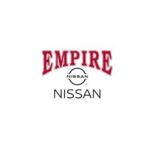 A picture of empire nissan logo.